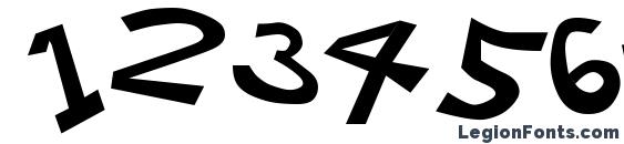 21 Kilobyte Salute Font, Number Fonts