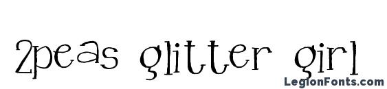 2peas glitter girl font, free 2peas glitter girl font, preview 2peas glitter girl font