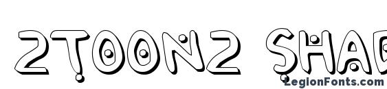 2Toon2 Shadow Font