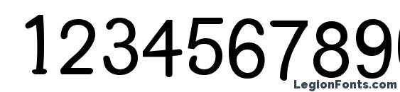 39 Smooth Font, Number Fonts