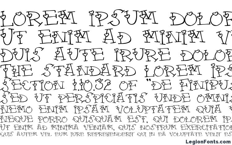 specimens 4mylover font, sample 4mylover font, an example of writing 4mylover font, review 4mylover font, preview 4mylover font, 4mylover font