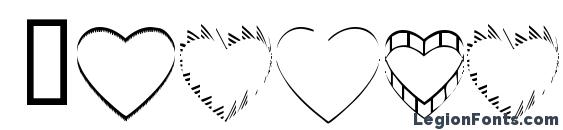 4yeohearts font, free 4yeohearts font, preview 4yeohearts font