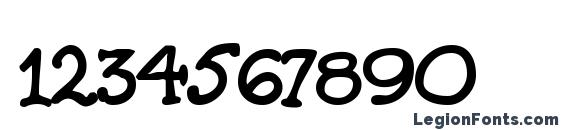 5thgrader bold Font, Number Fonts