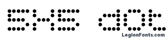 5x5 dots Font