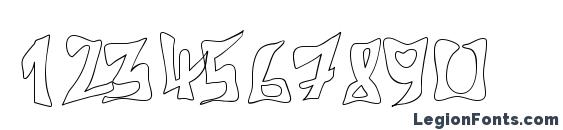 612KosheyLine Bold Font, Number Fonts
