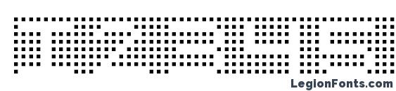 7inch regular Font, Number Fonts