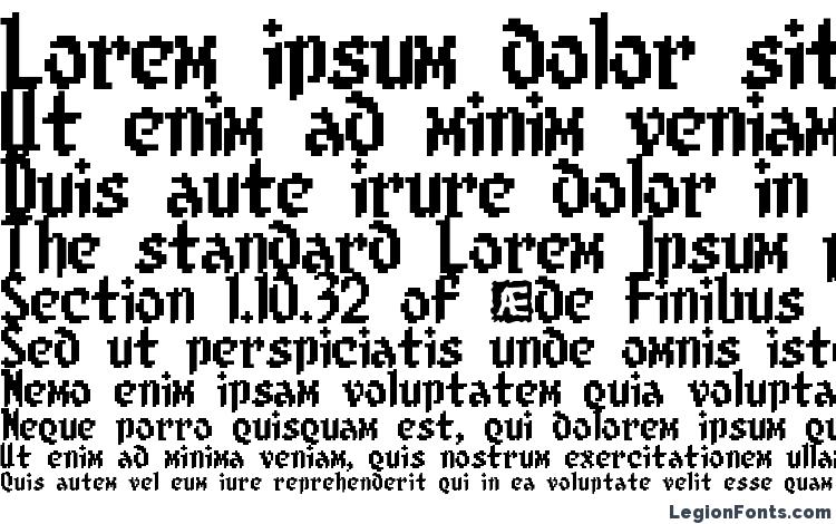 specimens 8 bit Limit BRK font, sample 8 bit Limit BRK font, an example of writing 8 bit Limit BRK font, review 8 bit Limit BRK font, preview 8 bit Limit BRK font, 8 bit Limit BRK font