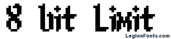 8 bit Limit BRK font, free 8 bit Limit BRK font, preview 8 bit Limit BRK font