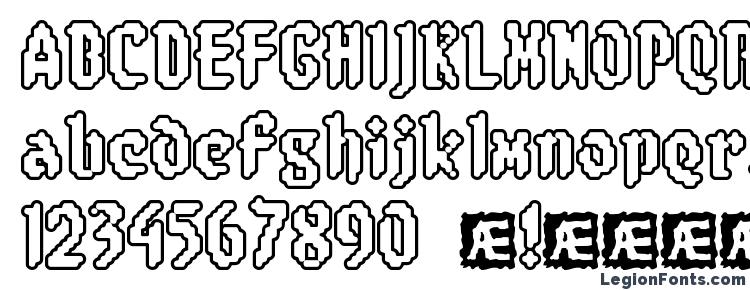 glyphs 8 bit Limit RO (BRK) font, сharacters 8 bit Limit RO (BRK) font, symbols 8 bit Limit RO (BRK) font, character map 8 bit Limit RO (BRK) font, preview 8 bit Limit RO (BRK) font, abc 8 bit Limit RO (BRK) font, 8 bit Limit RO (BRK) font