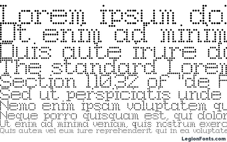 specimens 8PinMatrix font, sample 8PinMatrix font, an example of writing 8PinMatrix font, review 8PinMatrix font, preview 8PinMatrix font, 8PinMatrix font