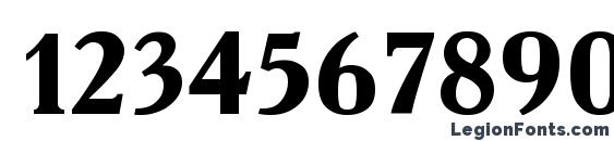 A ademy Bold Font, Number Fonts