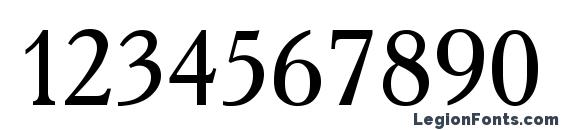 A ademy Font, Number Fonts