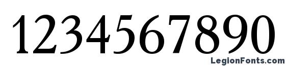 A ademyACTT Font, Number Fonts