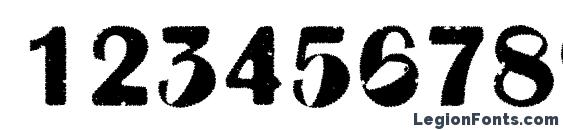 a AlbionicTtlRg&Bt Font, Number Fonts