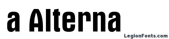 a Alterna Font, All Fonts