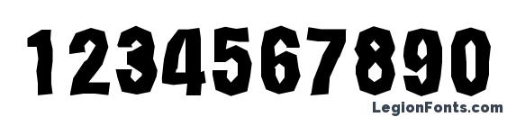 a AlternaBrk Font, Number Fonts