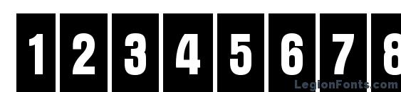 a AlternaCmDc4Cb Font, Number Fonts