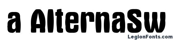 a AlternaSw font, free a AlternaSw font, preview a AlternaSw font