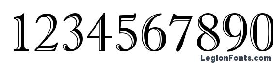 a AntiqueGr Font, Number Fonts