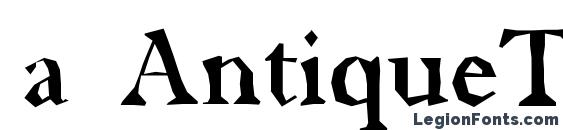 a AntiqueTradyBrk font, free a AntiqueTradyBrk font, preview a AntiqueTradyBrk font