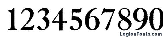 a AntiqueTradyRgh Font, Number Fonts