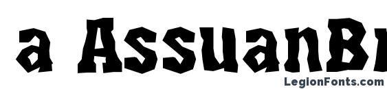 a AssuanBrk font, free a AssuanBrk font, preview a AssuanBrk font