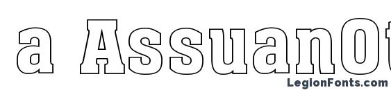 a AssuanOtl font, free a AssuanOtl font, preview a AssuanOtl font