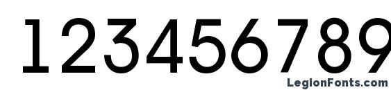 a AvanteBs Font, Number Fonts