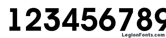 a AvanteInt Bold Font, Number Fonts