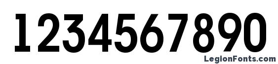 a AvanteLtNr SemiBold Font, Number Fonts