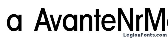 a AvanteNrMedium font, free a AvanteNrMedium font, preview a AvanteNrMedium font