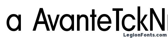 шрифт a AvanteTckNr, бесплатный шрифт a AvanteTckNr, предварительный просмотр шрифта a AvanteTckNr
