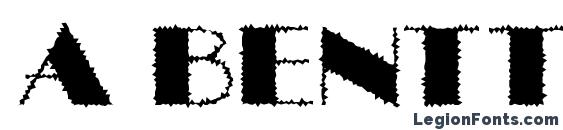 a BentTitulBrk Font