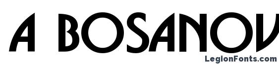 a BosaNova Bold font, free a BosaNova Bold font, preview a BosaNova Bold font