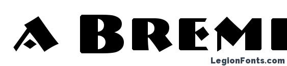 шрифт a BremenCaps Bold, бесплатный шрифт a BremenCaps Bold, предварительный просмотр шрифта a BremenCaps Bold