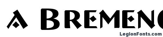 a BremenCaps Font, Typography Fonts