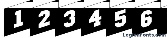 a CampusCmCorner Font, Number Fonts