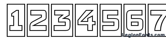 a ConceptoTtlCmOtlNr Font, Number Fonts