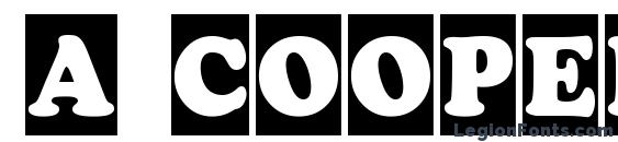 a CooperBlackCm font, free a CooperBlackCm font, preview a CooperBlackCm font