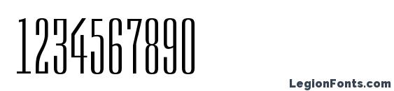 a Empirial Font, Number Fonts