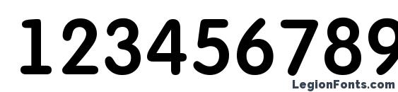 a FuturaRoundDemi Font, Number Fonts