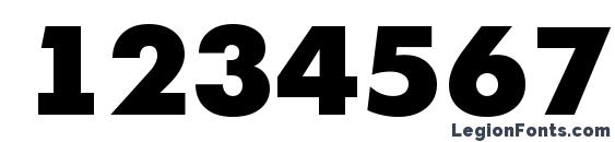 a FuturicaBlack Font, Number Fonts