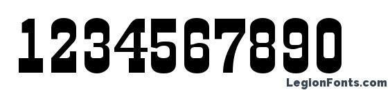 a GildiaExp Font, Number Fonts