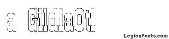 a GildiaOtl font, free a GildiaOtl font, preview a GildiaOtl font