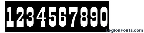 a GildiaTitulSl Font, Number Fonts