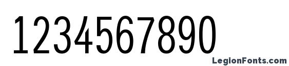 a GroticCn Font, Number Fonts