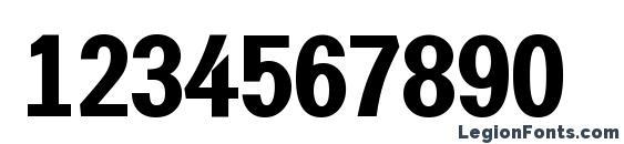 a GroticNrExtraBold Font, Number Fonts