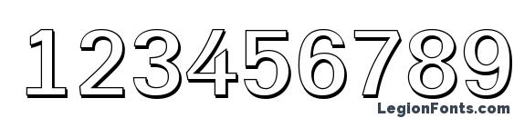 a GroticSh Bold Font, Number Fonts