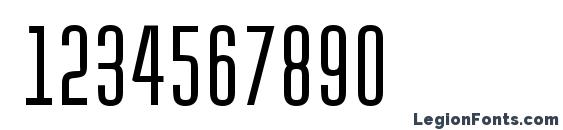 a HuxleyCaps Bold Font, Number Fonts