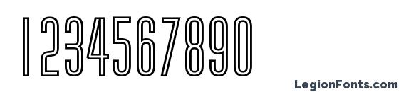 a HuxleyOtl Font, Number Fonts